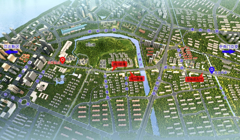 建宁西路过江通道江南连接线-主线隧道东延工程